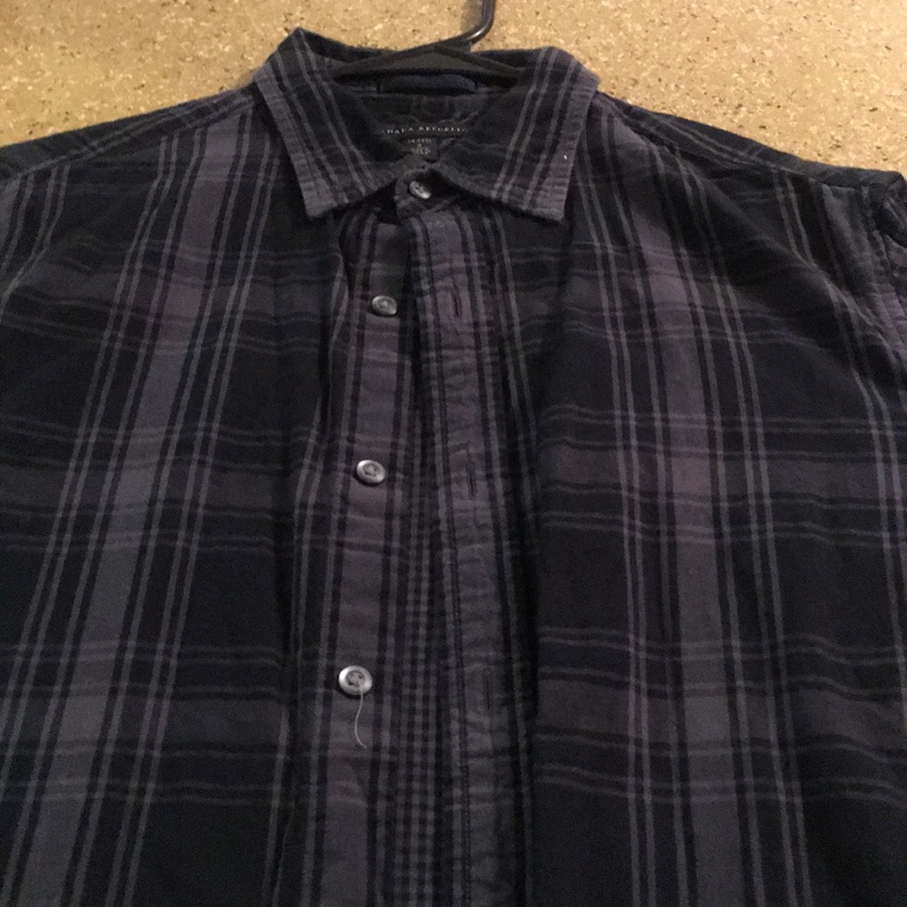 Banana Republic Black Dress Shirt
